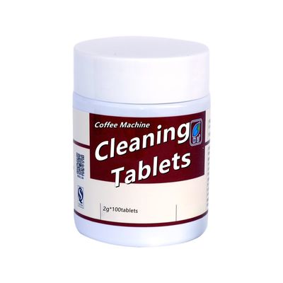 100pcs 2g καθαριστικό μηχανής καφέ αποσβεστήρα δισκίο για συντήρηση μηχανής Espresso